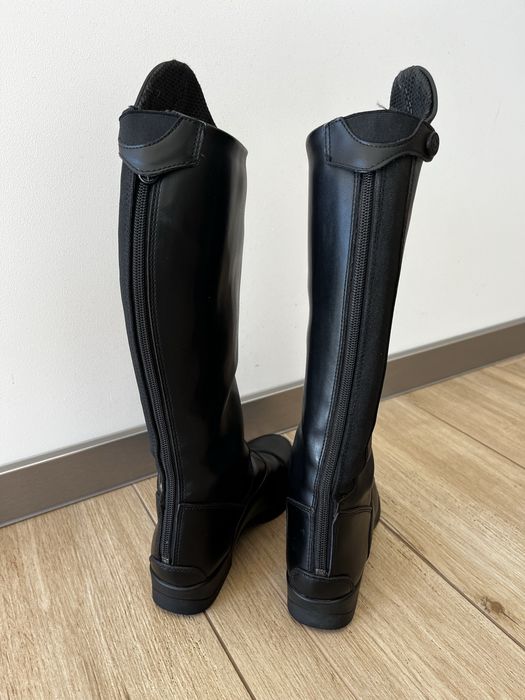 Buty jeździeckie oficerki Suedwind 34 dziecięce skóra 21 cm