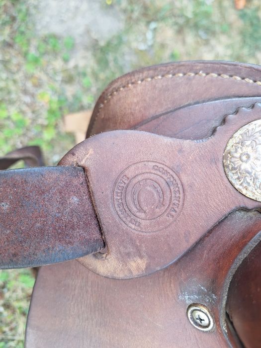 Siodlo westernowe Continental, szerokie,