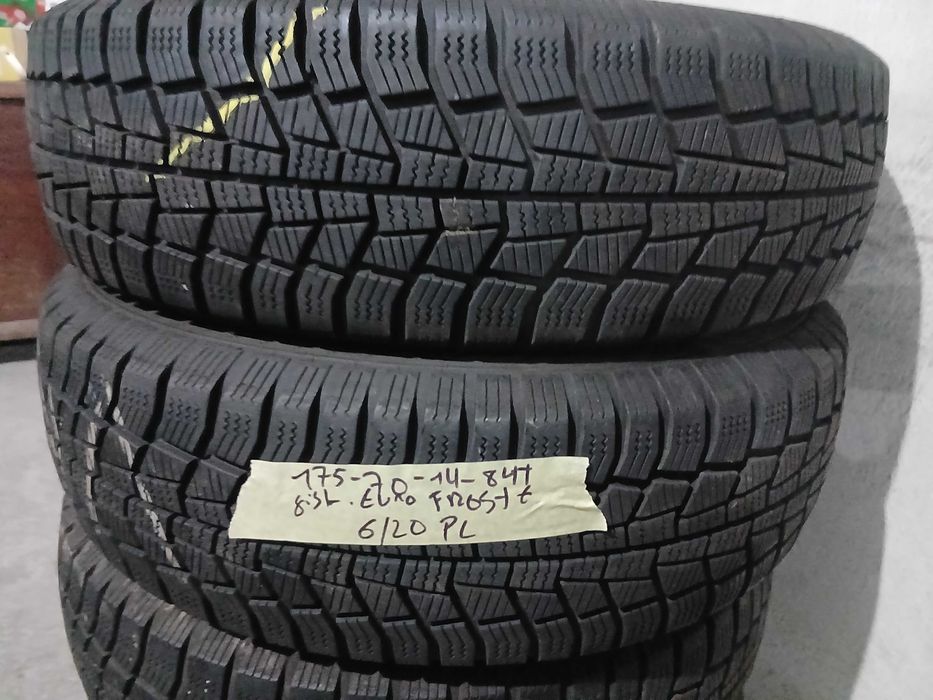 2 Pneus 175/70R14 seminovos