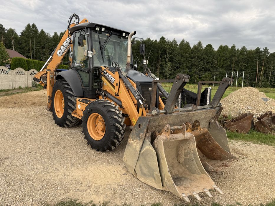 Case 590 ST 120km Joystik 2014r 3lyzki  koparko ladowarka cat jcb