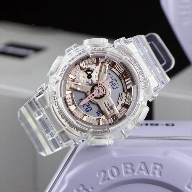 Часы Casio GMA-S110SR-7A! Оригинал! Фирменная гарантия 2 года!