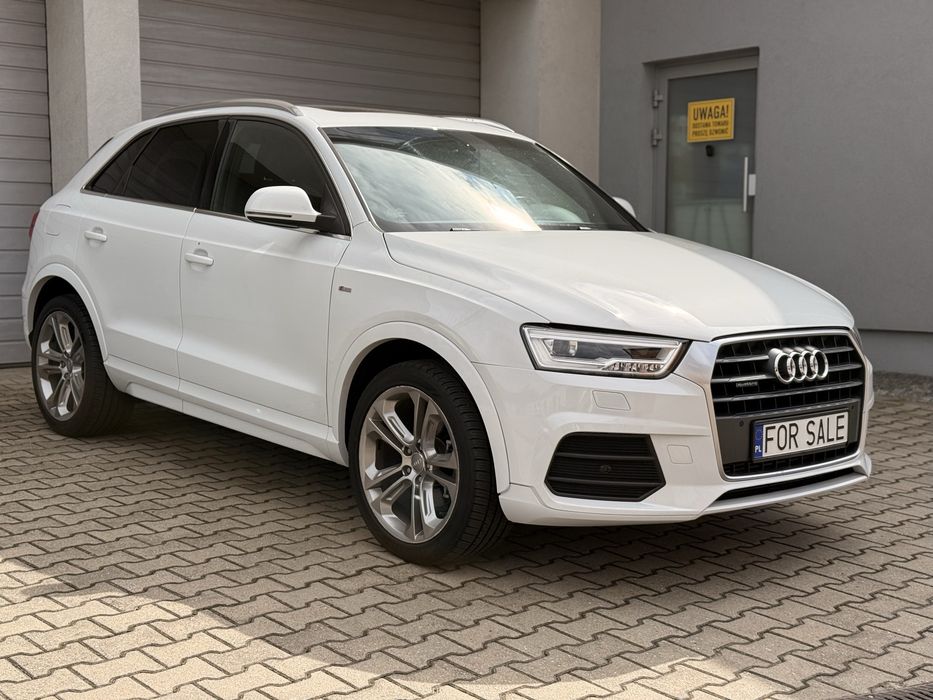Audi Q3  S-Line 2.0T Quattro zarejestrowany zadbany