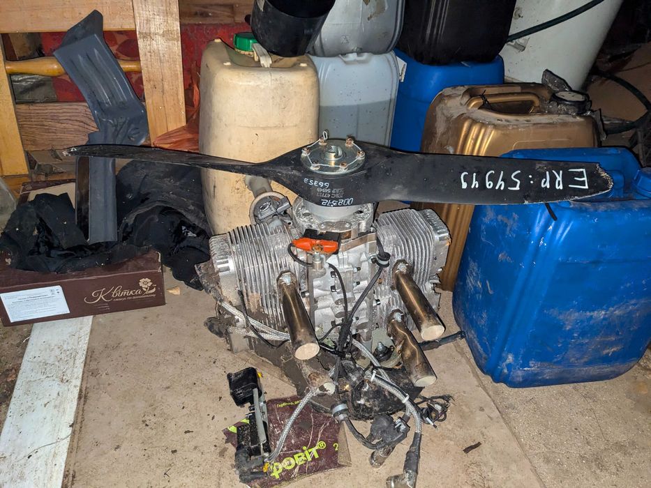 Двигун "мопеда" 550см3