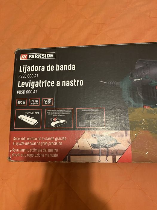 Lixadora de cinta Parkside PBSD 600 A1 – 600W