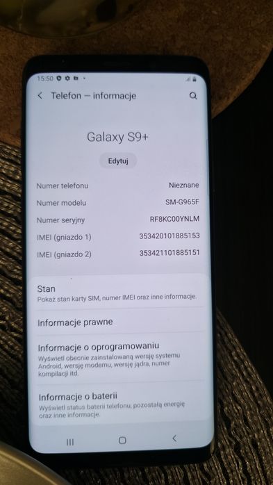 Telefon Samsung s9 plus