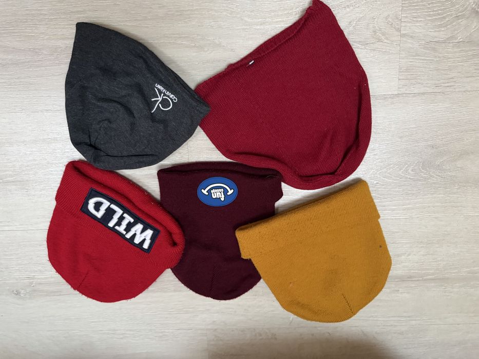 Czapki zestaw tommy hilfiger calvin klein