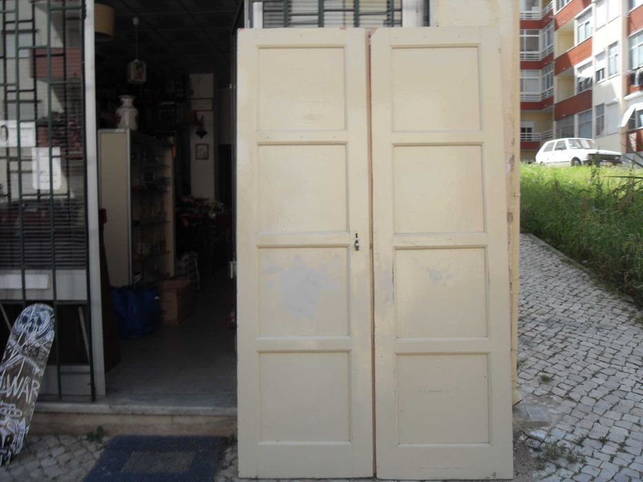 Porta/Janela de madeira antigas vintage