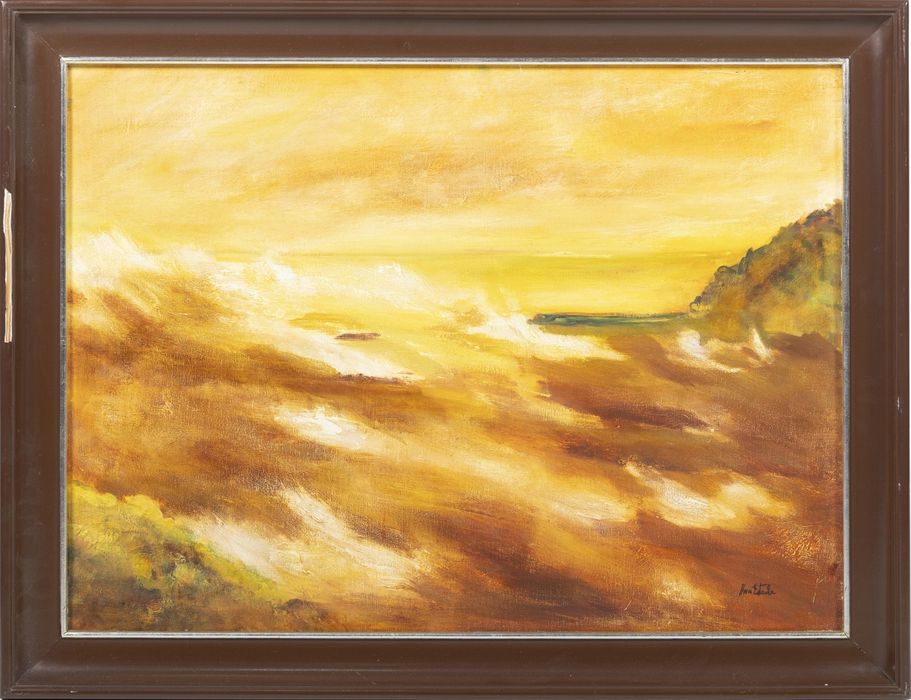 Pintura - Ana estrela - Marinha - assinada