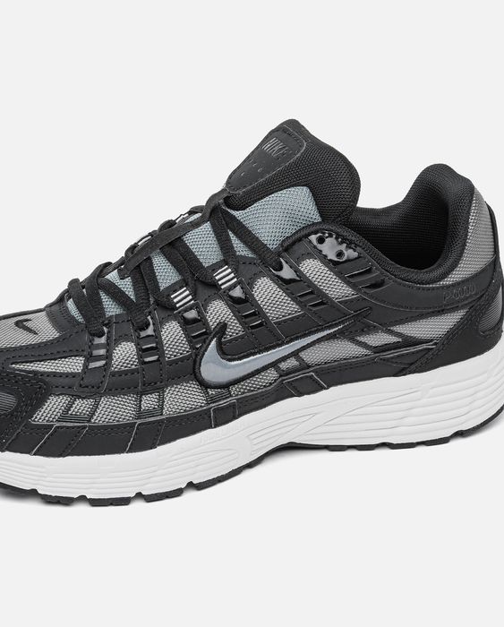 Чоловічі Nike P-6000 Black White / 43 та 44 розмір / Чоловічі кросівки / Шкіра + Текстиль
