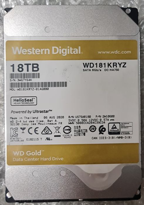 2個セット36TB Western Digital 18TB*2 2個セット36TB Western Digital 18TB*2 Amazon.com: Western Digital