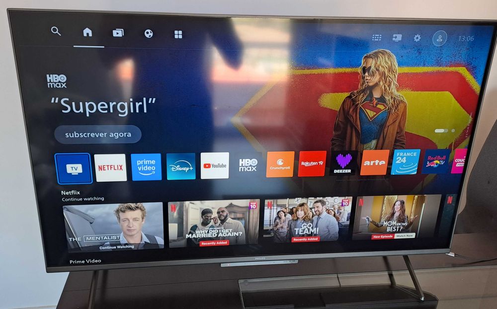 Smart TV Philips 43" 4K UHD Ambilight – 43PUS8118/12