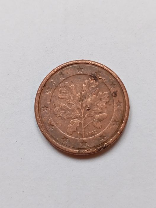 Moeda Rara com defeito cunhagem