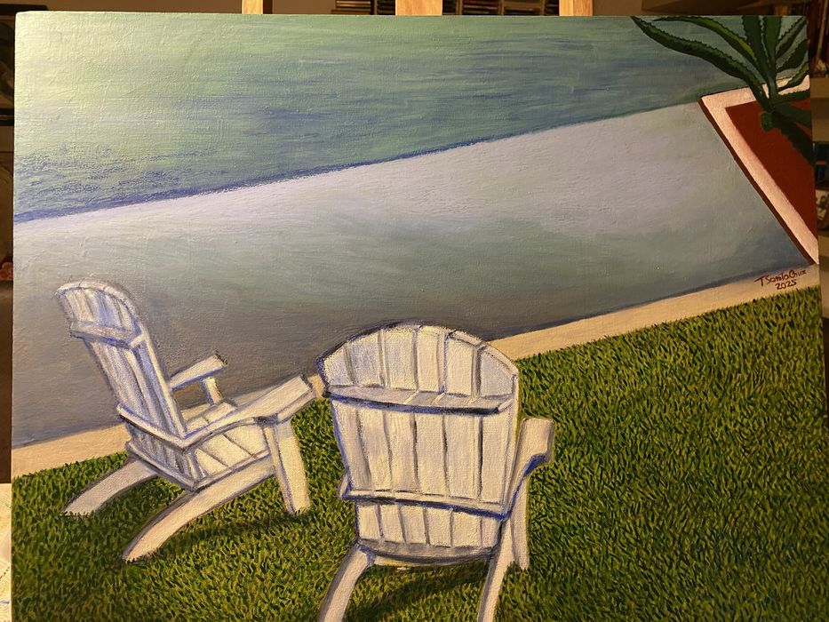 Quadro Piscina infinita