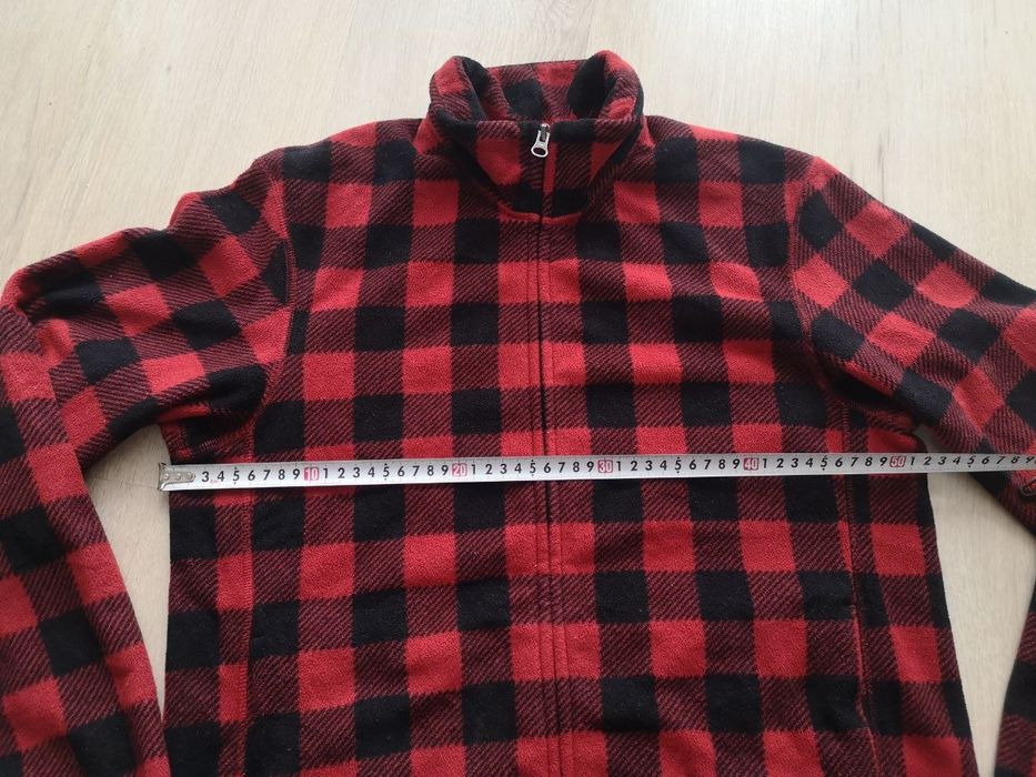 Polar męski w kratę Uniqlo rozmiar S