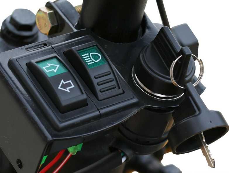 Traktor 4x4 Ogrodniczy Sadowniczy Benzyna Łamany