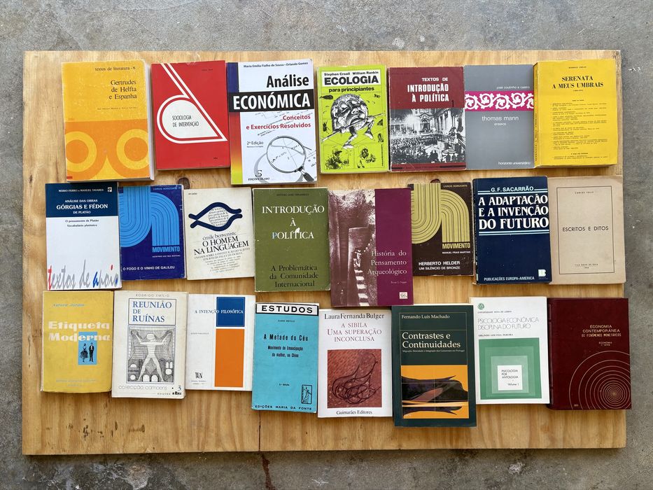 Livros Romance Historia Ciências Filosofia Vários