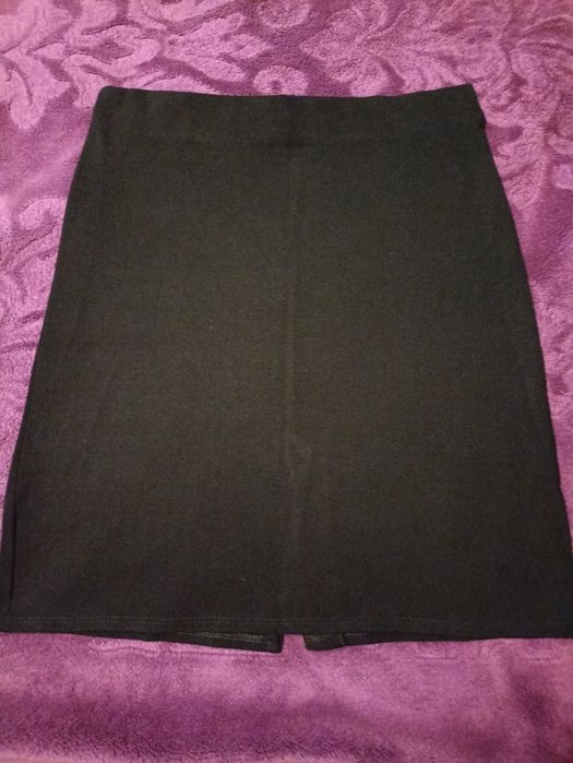 Spódnica dzianinowa czarna M