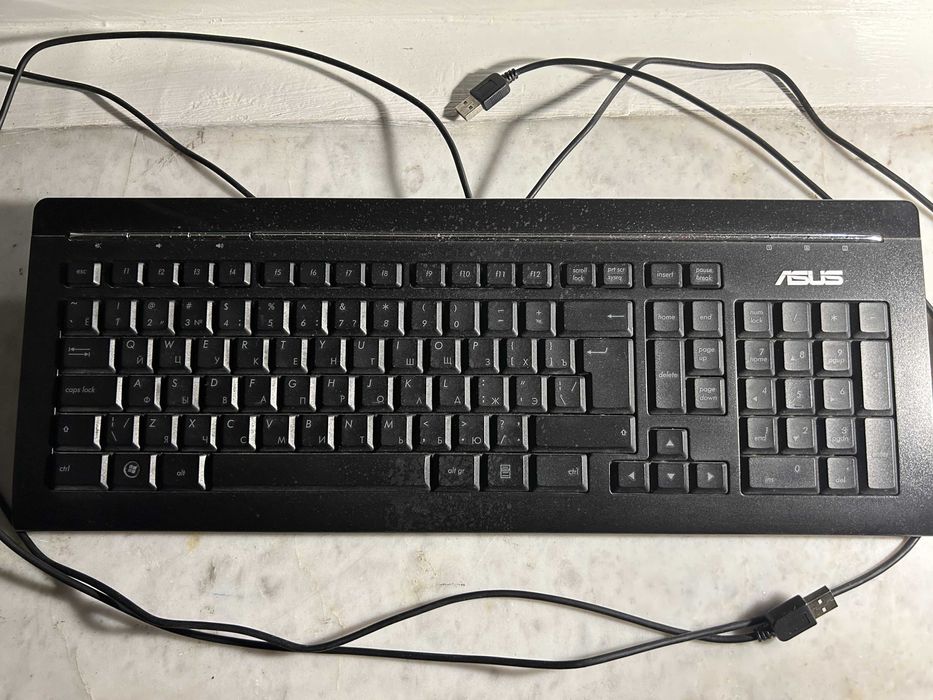 Проадм Комплект: клавиатура и мышь ASUS U3500 Black