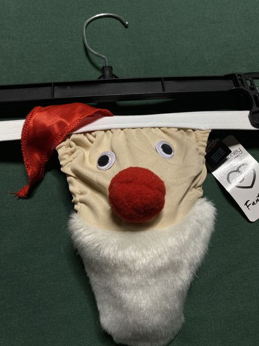 Чоловічі новорічні стрінги «Санта Клаус» Love&Honey, One Size