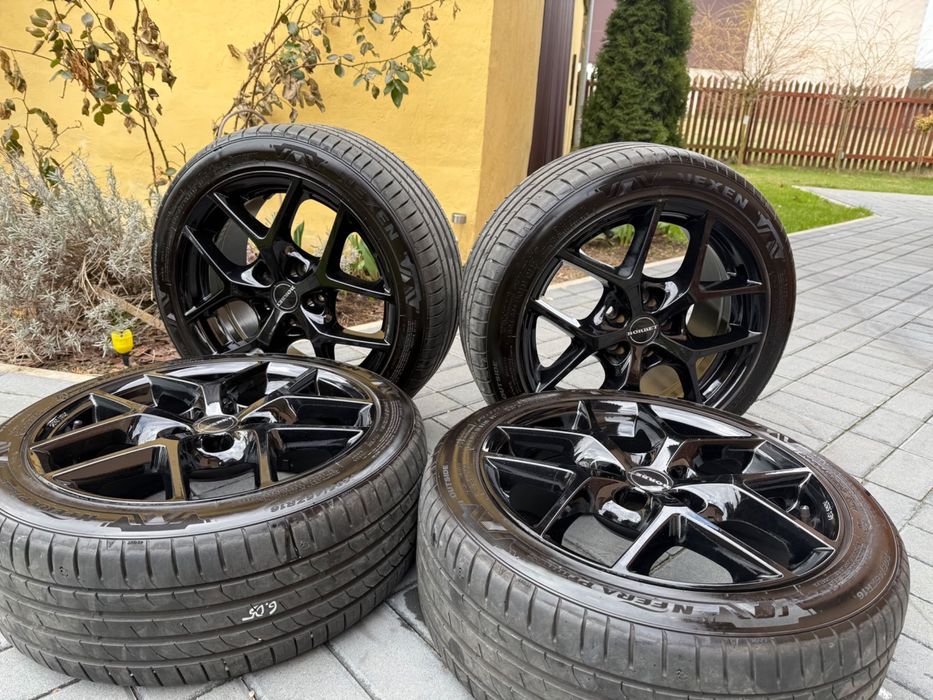 Felgi aluminiowe 5x100 16” z oponami letnimi 205/45 R16