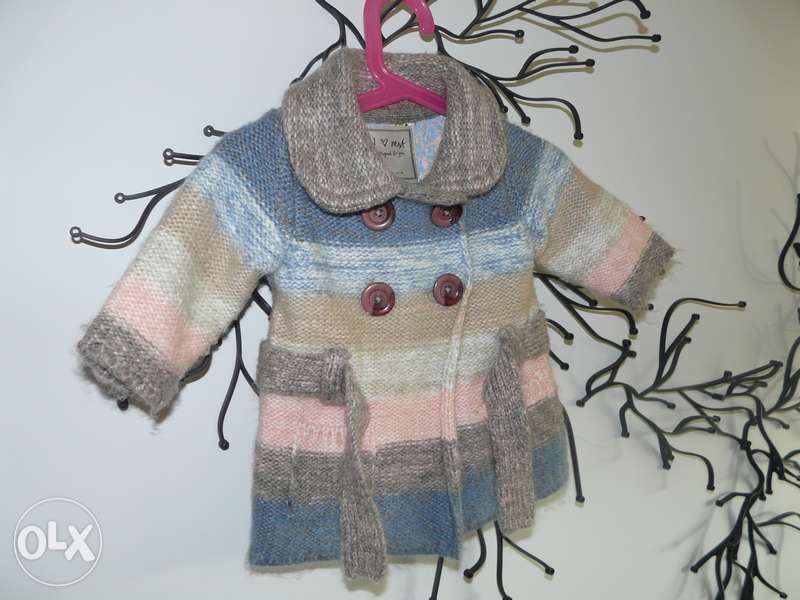 bebé- Casaco Parka da Next 3-6 meses COMO NOVO