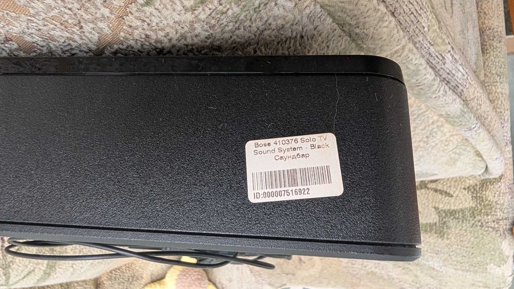 саундбар bose solo TV