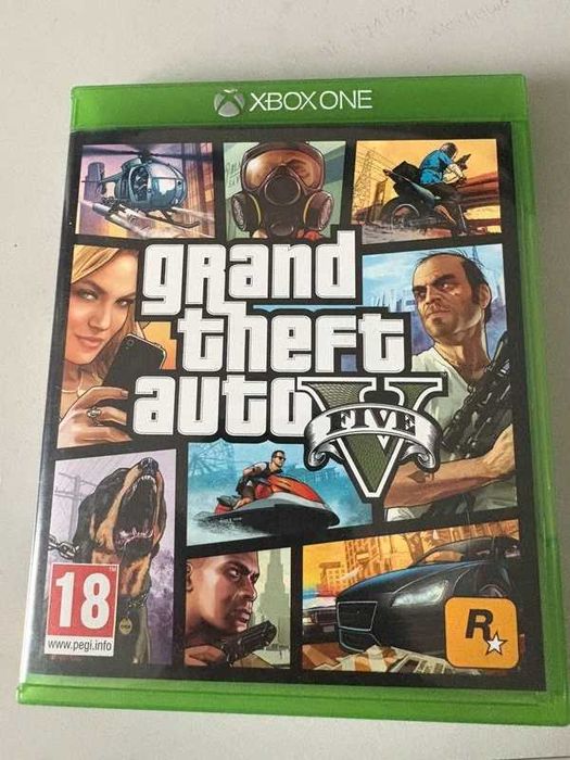 Xbox one gta V mapa stan bdb kompletna Xbox