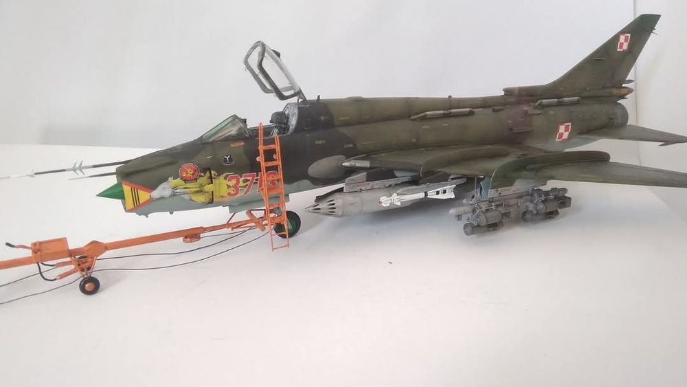 Su-22 model w skali 1:48 Polskie Siły Powietrzne