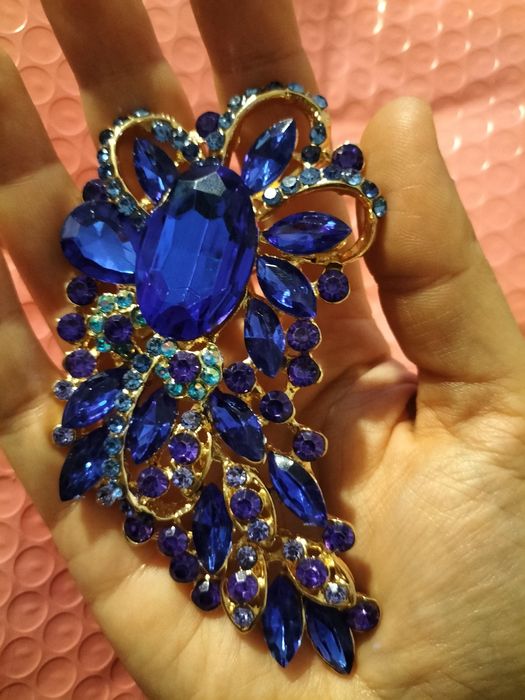 Alfinete de Peito Azul