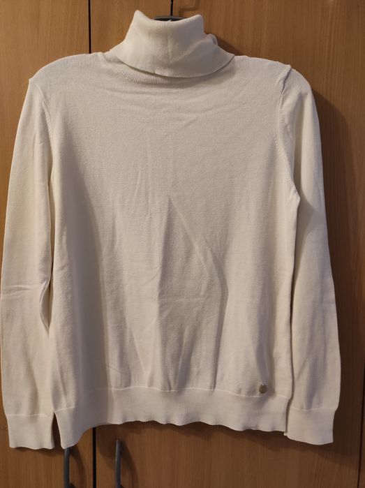 Sweter golf Christian Berg rozmiar 40 biały