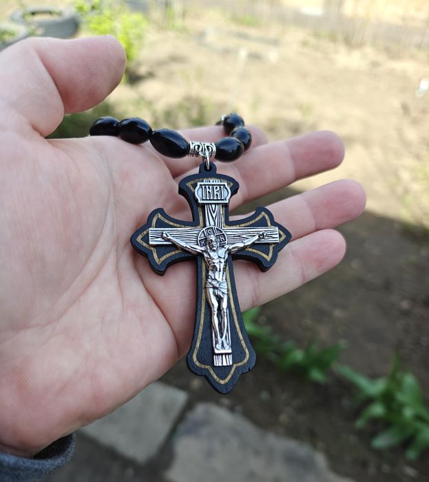 Підвіска Чотки з  хрестом Подвеска Четки с крестом в автомобіль машину