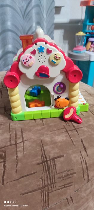 Ліжко колиска для ляльки, сортер, будинок