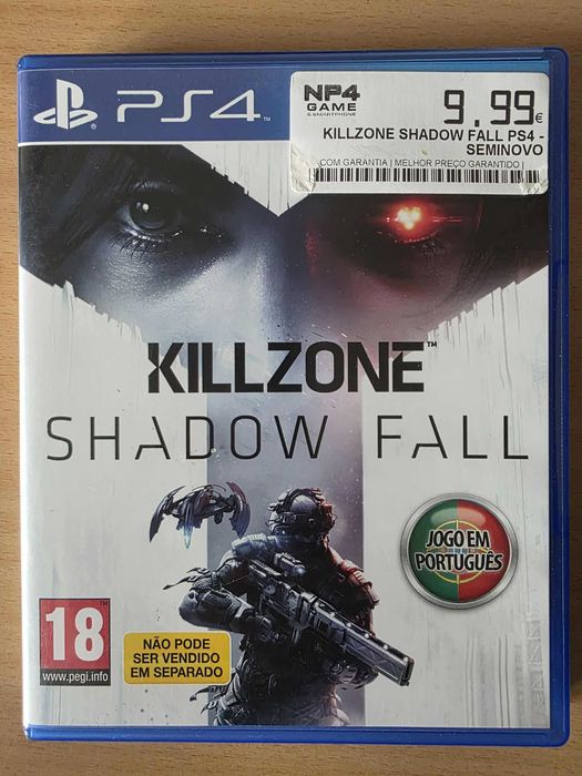 Jogo para a a PS4 "Killzone Shadow Fall"