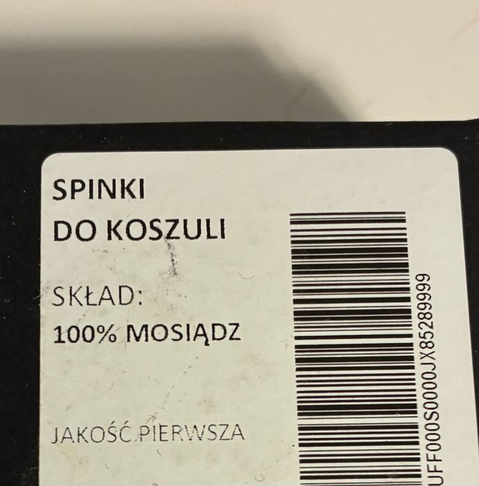 Spinki do koszuli