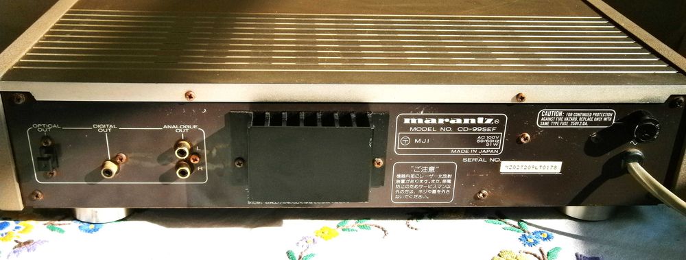 marantz cd 99sef limited