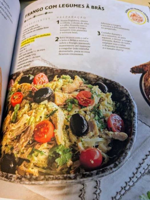 Livro cozinha prática e saborosa - Desperdício Zero