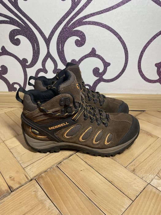 Трекінгові черевики Merrell Black Slite Goretex