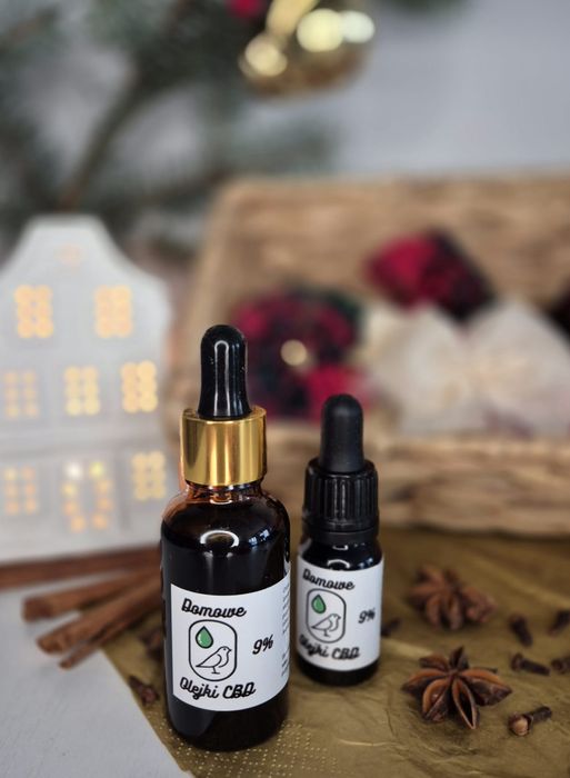 Olejek CBD 9% Full Spectrum 10ml NATURALNY