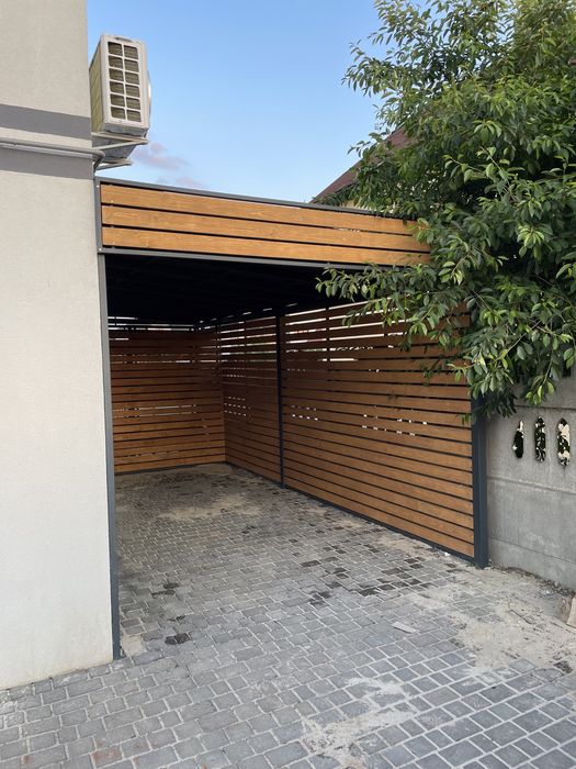 Навіс для авто під ключ