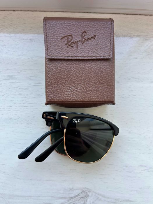 Складані окуляри Ray-Ban Clubmaster Folding RB 2176 901 Оригінал