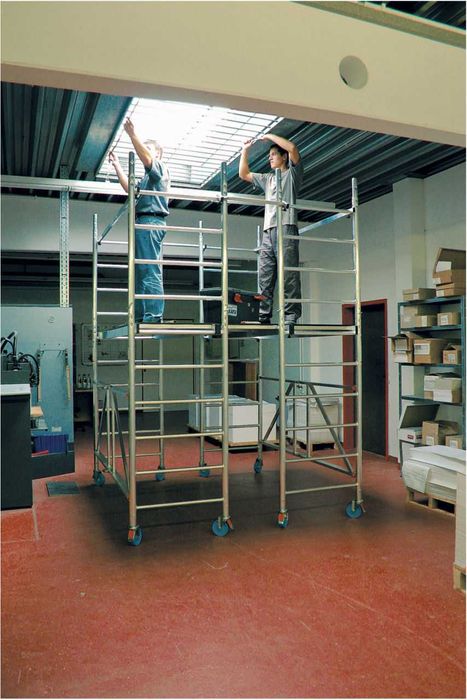 MOBILNA PLATFORMA rusztowanie różna wielkość wysokość do wnętrz