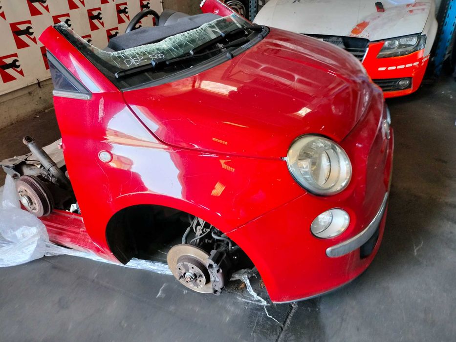 Frente Completa Fiat 500 0.9 Turbo TwinAir 2012 #D62