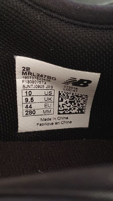 Buty nowe męskie sportowe New Balance rozmiar 44