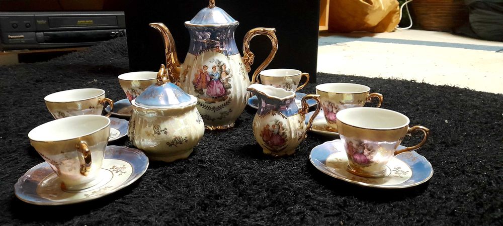 Serviço de café- porcelana fina