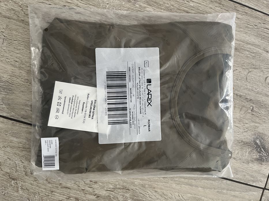 bielizna letnia specjalna WS 74/DKWS rozmiar L coyote