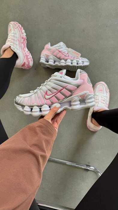 Женские кроссовки Nike Shox TL "Pink" Размеры 36-41