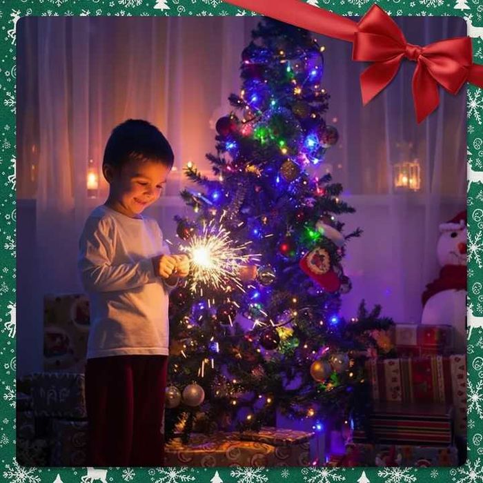 Lampki Choinkowe 500 Led 35m Multikolor 8 Trybów Programator Ip44