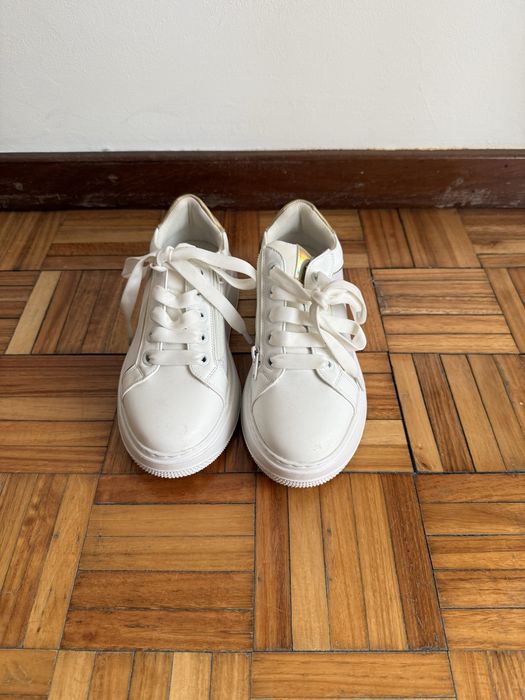 Sapatilhas tenis branco mulher 37