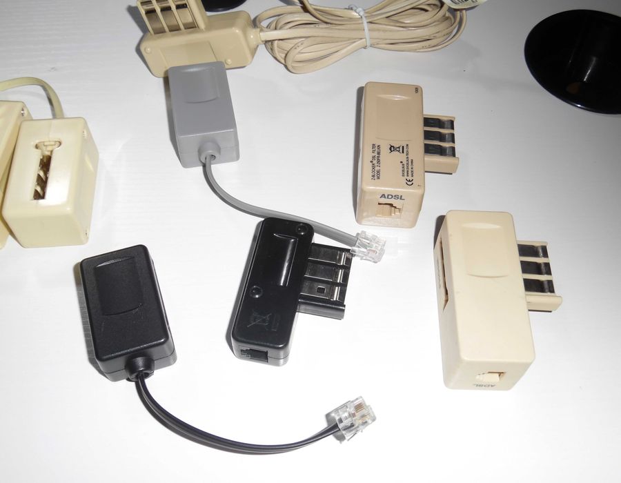 Conjunto Filtros ADSL com conectores RJ11