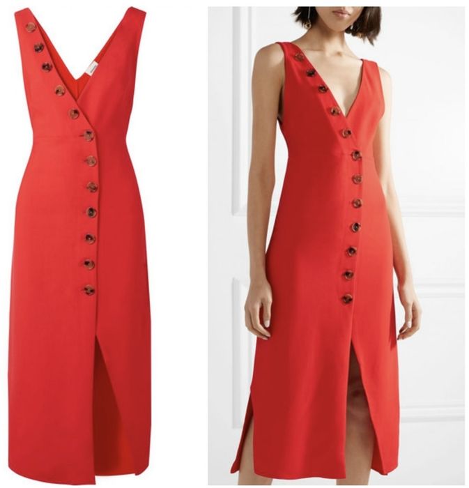 Khaite /красный сарафан /платье